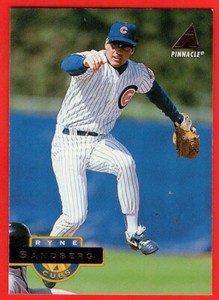 1994 Pinnacle #6 Ryne Sandberg HOF baseball card
