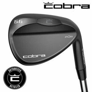 Cobra PUR Black Golf Wedges FST 115 Steel Stiff - NEW! 2024 **MULTI-BUY** - Picture 1 of 8