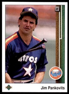 1989 Upper Deck Jim Pankovits Baseball Cards #100