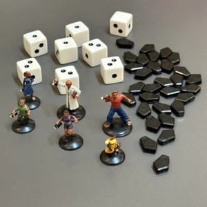 Lote Figuras y Dados Clips Traición en la Casa en la Colina Juego de Mesa Miniaturas  - Imagen 1 de 10