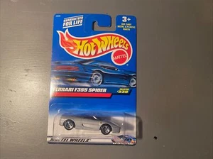 2000 Hot Wheels Mainline/Collector #230 FERRARI F355 SPIDER grau mit Chrom 5 Sp - Bild 1 von 5