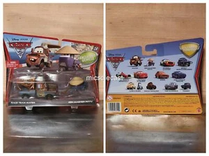 CARS 2 DISNEY PIXAR RACE TEAM MATER ZEN MASTER PITTY ESCLUSIVO NUOVO CON SCATOLA - Foto 1 di 3