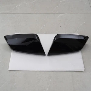 Pair For Chevy Impala 2014-2020 Exterior Side Wind Mirror Cover Caps Gloss Black - Picture 1 of 11