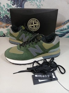 New Balance 574 Legacy X Stone Island Verde Oscuro U574LGIL Talla 12 - Imagen 1 de 15