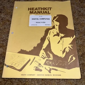 Vintage HEATHKIT H-89A Digital Computer Assembly Manual Only - Picture 1 of 9