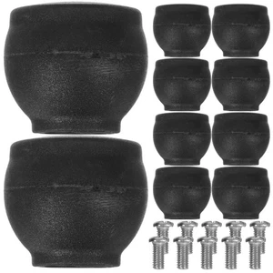 10pcs Pot Bakelite Lid Knob Scald-proof Lid Handle Lid Grip Handle Replacement - Picture 1 of 12