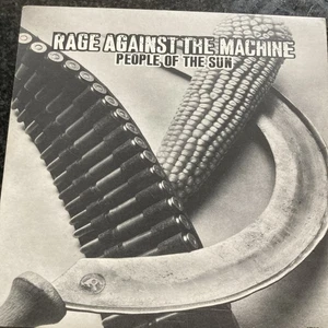 Rage Against The Machine-People Of The Sun-Vinyl 7" Single NM/VG+ (663628)Orange - Picture 1 of 4