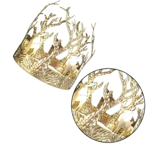 1pc Christmas Cake Crown Topper Crown Baked Cake Decoration Shape for Decor - Picture 1 of 12