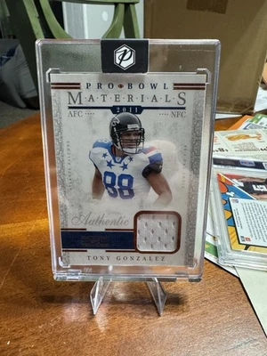 Playoff National Treasures 2011 - Pro Bowl Materials Tony Gonzalez 92/99 Foto 1 de 2