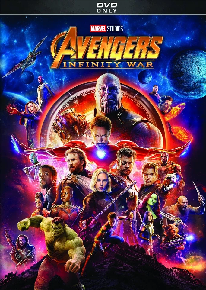 Avengers: Infinity War (DVD, 2018)