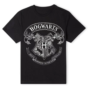 Official Harry Potter Hogwarts Crest Unisex T-Shirt - Picture 1 of 8
