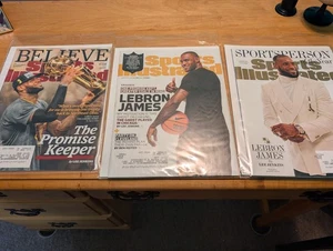 LeBron James 2016 3 SI magazine lot - Picture 1 of 7