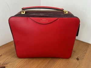 ANYA HINDMARCH THE STACK DOUBLE RED SATCHEL - BNWTS - Picture 1 of 8