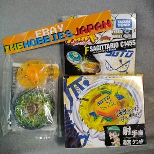 BB-35 Flame Sagittario C145S, Infinity Libra GB145S - Beyblade Metal Takara Tomy - Picture 1 of 13