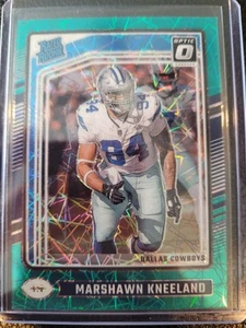 2024 Panini Donruss Optic - RR Marshawn Kneeland #274 Teal Velocity Case Hit - Picture 1 of 2