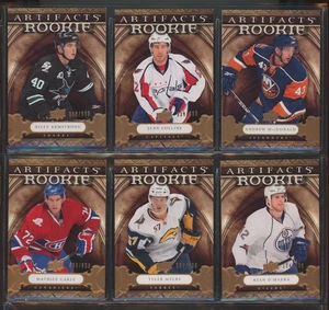 2009-10 Artifacts Rookie RC Lot Of 6 Cards XXX/999 & XXX/699 - Picture 1 of 2