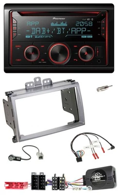 Pioneer 2DIN DAB Lenkrad Bluetooth USB CD Autoradio für Hyundai i20 2009-2012 si - Bild 1 von 4