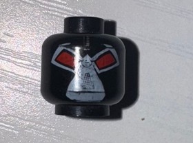 Lego Bane Headpiece From Model 7787 
