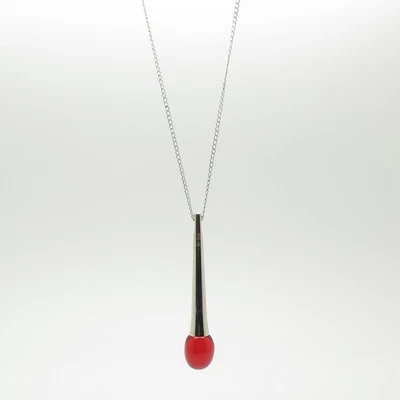 Баккара красный Tentation кристалл серебро застежка подвеска с 925 пробы Cha - Изображение 1 из 4