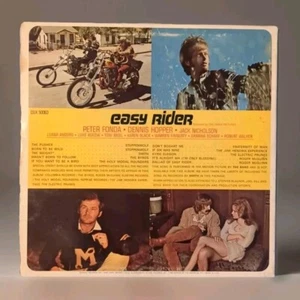EASY RIDER LP  Original Movie Soundtrack 1969  Dunhill vinyl The Jimi Hendrix  - Picture 1 of 2
