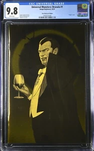 Universal Monsters: Dracula #1 Inhyuk Lee Gold Foil Variant Cover CGC 9.8 - Picture 1 of 2