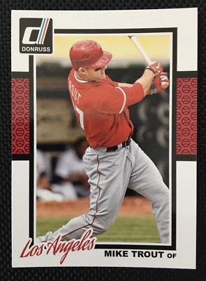 2014 Donruss -  MIKE TROUT #112⚾️🔥 - Image 1 of 2