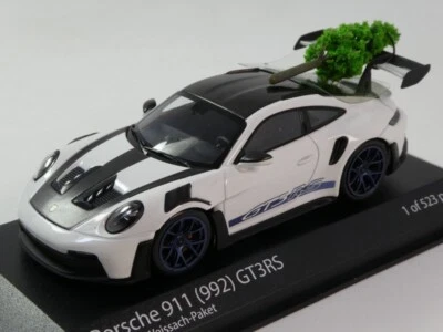 Minichamps Porsche 911 (992) GT3 RS white weissach package 2023 1/43 410062105 - Immagine 1 di 3
