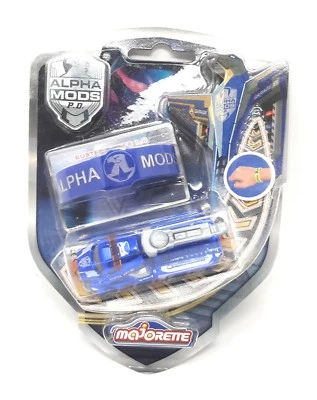 Majorette Model Car metal Alpha Mods Series 1.0 Police Jumper Blister about 1/64 - Image 1 of 3