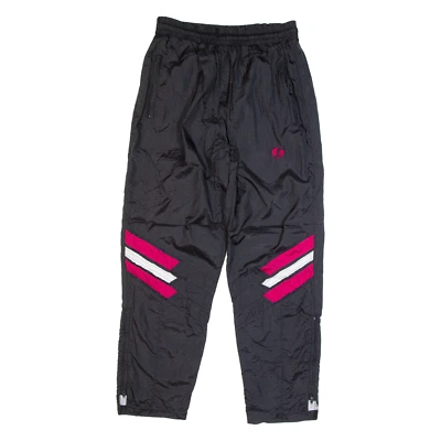 DEESSE Mens Track Pants Black Straight M W30 L30 - Image 1 of 4