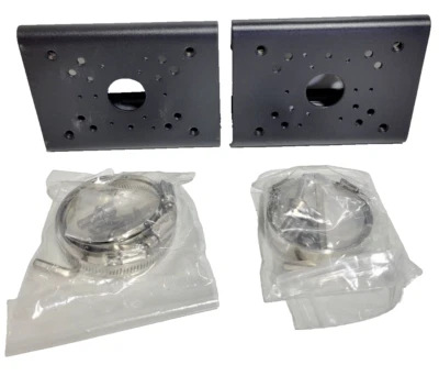 LOT OF 2 - AMCREST AMCPFA150-B POLE MOUNT BRACKET FOR BULLET CAMERA BLACK - Image 1 of 4