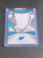 2022-23 Mark Williams RPA Auto On Card /199 Rookie Jersey Crown Royale RC #109