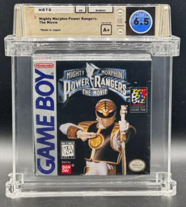 Mighty Morphin Power Rangers Movie Game Boy Nintendo Graded Sealed WATA 6.5 A+ - Picture 1 of 2