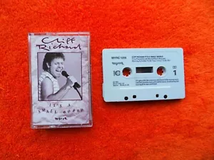 CLIFF RICHARD - IT'S A SMALL WORLD - music cassette tape - Picture 1 of 6
