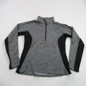 Columbia Sweater Womens Medium Long Sleeve High Neck 1/4 Zip Pullover - Picture 1 of 10