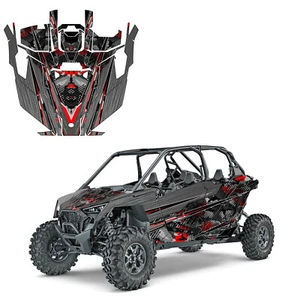 2020+ Polaris RZR Pro XP 4 Ultimate Design EPS 03 Decal Graphic Kit Wraps 4 Door - Picture 1 of 3