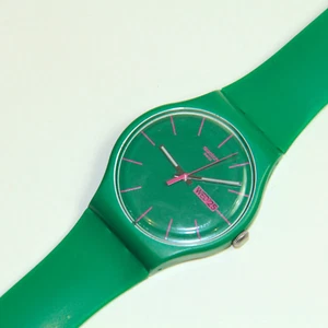 🟢 Swatch Watch Rebel - Verde - SUOG704 - Orologio da polso Day-Date in scatola 41 mm 🕒 - Foto 1 di 5