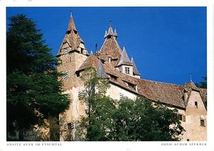 Alte Postkarte - Ansitz Auer im Etschtal - Bild 1 von 1