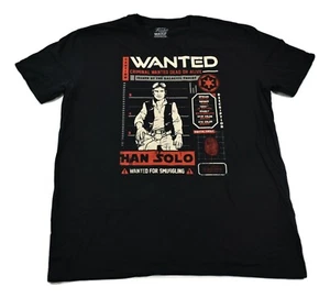 Funko Pop Mens Star Wars Wanted For Smuggling Han Solo Shirt New XS-3XL - Picture 1 of 6