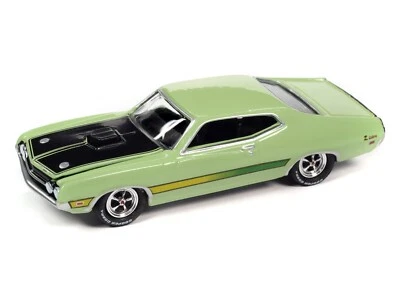 Johnny Lightning New '71 Ford Torino Cobra 1/64th Diecast Car by AW JLMC031B - Image 1 of 4