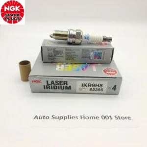 Bujías de iridio NGK IKR9H8 92395 4 piezas para Jeep Compass Renegade Fiat Viaggio - Imagen 1 de 5