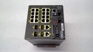 Cisco 2000 Series 16Port Ethernet Industrial Switch P/N: IE-2000-16TC-G-E - Picture 1 of 3