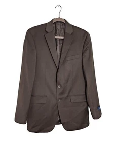 NWT Turnbury Blazer Mens Size 38R Olive Wool Spandex Button Front - Picture 1 of 9