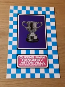 Queens Park Rangers v Aston Villa 1976/77 League Cup Semi Final 1st Leg - Picture 1 of 2