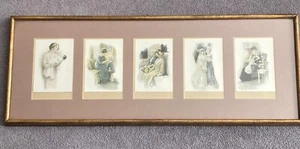 The Milestones Of A Girls Life Framed Early 1900s Bessie Pease Gutmann - Picture 1 of 22