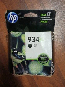 Sealed HP 934XL Black Ink Cartridge OfficeJet / Pro High Yield 7/17 New Sealed - Picture 1 of 2
