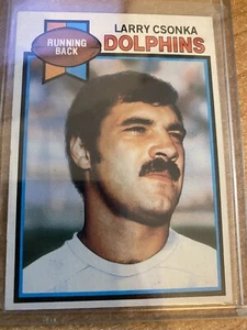 1979 Topps Larry Csonka Dolphins - Picture 1 of 2