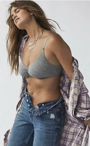 Sujetador Inalámbrico Free People FP Intimates ESSENTIALS BRALETTE Gris M - Imagen 1 de 3