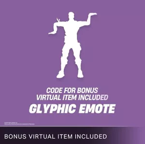 ¡Código emotivo glífico Fortnite! Nintendo Switch! - Imagen 1 de 3