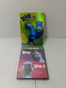 Rio 2 Movie Collection DVD + Slip Cover - Imagen 1 de 7
