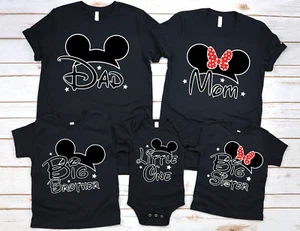 Disney Vacation Shirts - Mom Dad Sister Brother Ears Bow Mickey Family Matching - Picture 1 of 6